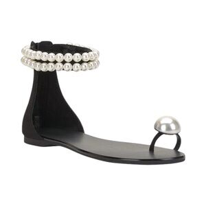 I.N.C. International Concepts Women's Graelyn Embellished Ankle-Strap Sandals